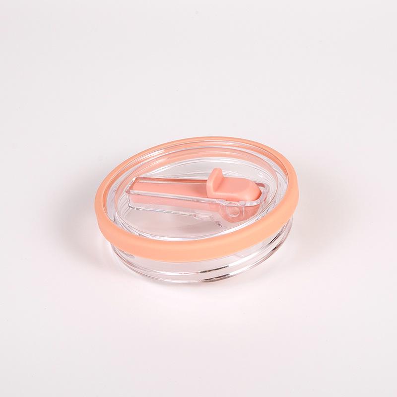 Кружка 30 унций с защитой от протекания, складной соломинкой, герметичной крышкой и ручкой