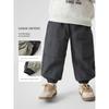 Boys' Fleece-Lined Hiking Pants, Autumn and Winter 2025 New Style, Winter Clothing for Children, Baby Winter Warm Pants for Toddlers