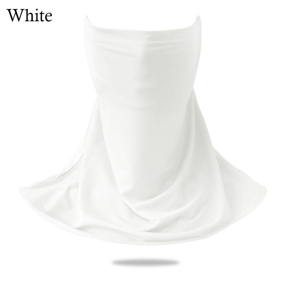 Бесследная маска Ice Silk Sunscreen Mask с дышащим покрытием для шеи, повседневное покрытие для лица, спорт