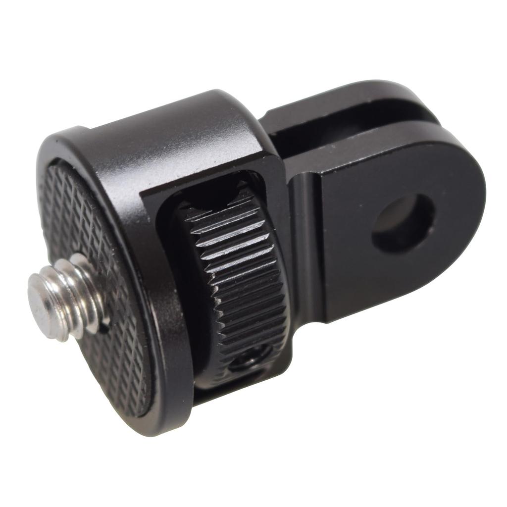 Etsumi Gopro Conversion Adapter Inch Screw Conversion Aluminum Adapter Aluminum Gopro Compatible Black 1/4 VE-2489