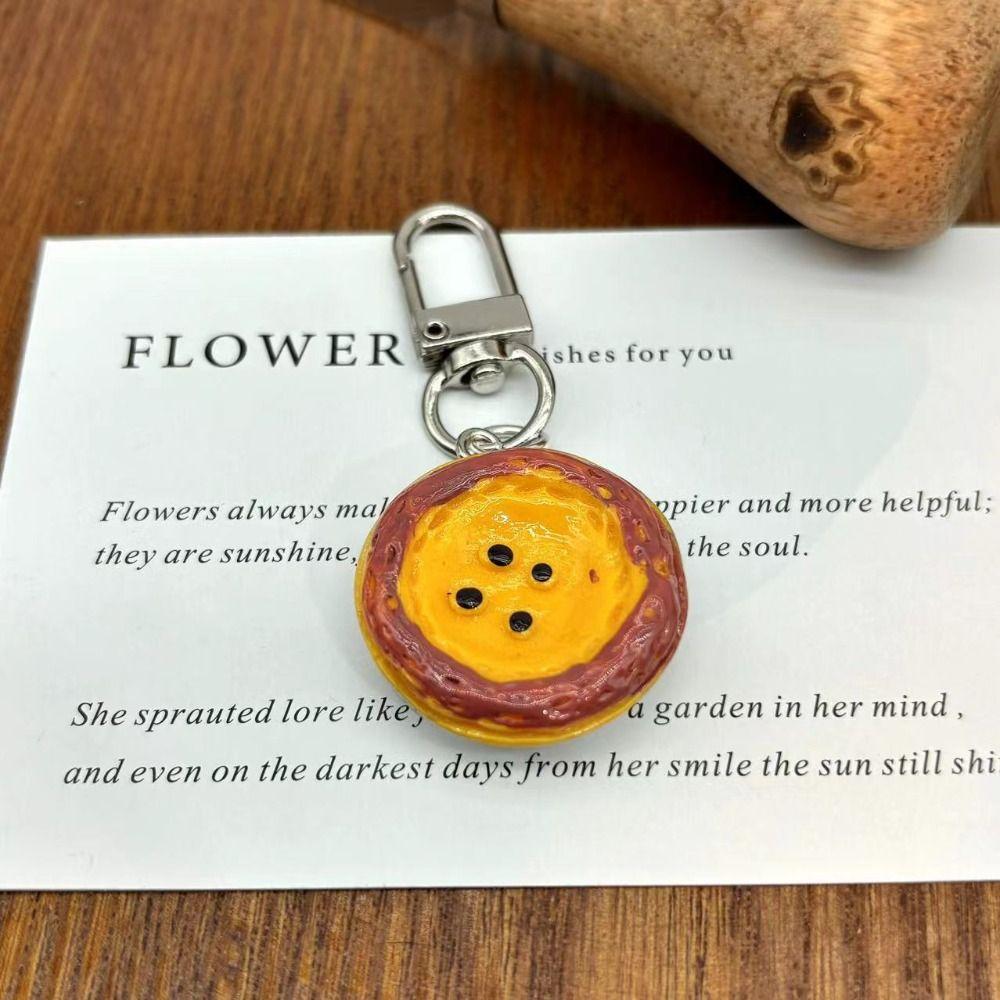 Car Keychains Simulation Food Keychain Toast Burger Keychain Funny Food Series Pendant Men