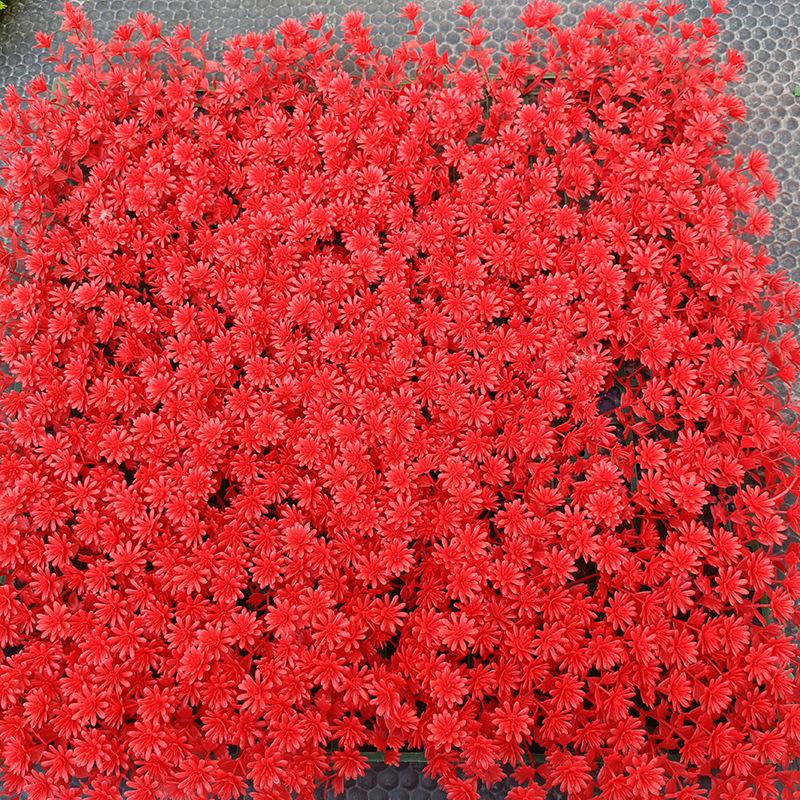 Simulation Green Sculpture Plant Wall, Outdoor Sunscreen, Sunflower Lawn, Garden Landscape Decoration Modeling Background Wall