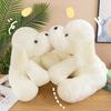 Теплая кукла-собака для вечеринок, плюшевая игрушка, милая маленькая белая кукла-собака, подарочная подушка Dengdu, кукла-машина для захвата