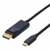 Elecom Conversion Cable USBC DisplayPort 1.0m Black CAC-CDP10BK