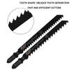 10 Piece Set of Curved Saw Blades, 10PC Metal Fine Toothed Medium Toothed Saw Blades, Aluminum Woodworking Saw Blade Combination Set