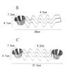 Держатели для тако из нержавеющей стали, слоты в форме волны, подставка для мексиканской еды Maquina Para Hacer Tortillas Electrica, кулинария, эмпанада, пироги