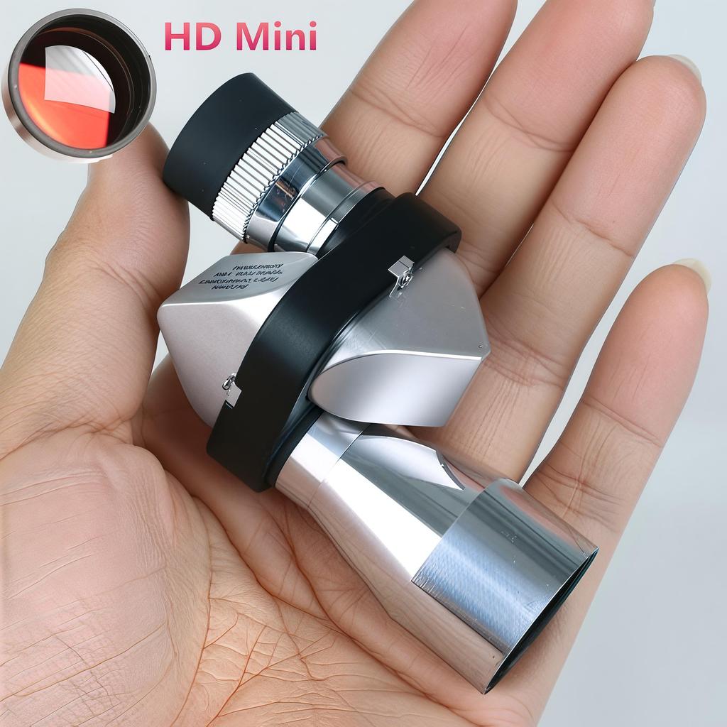 Mini HD Single Telescope with Portable Storage Bag High-power High-definition Low-light Night Vision Pocket Telescope