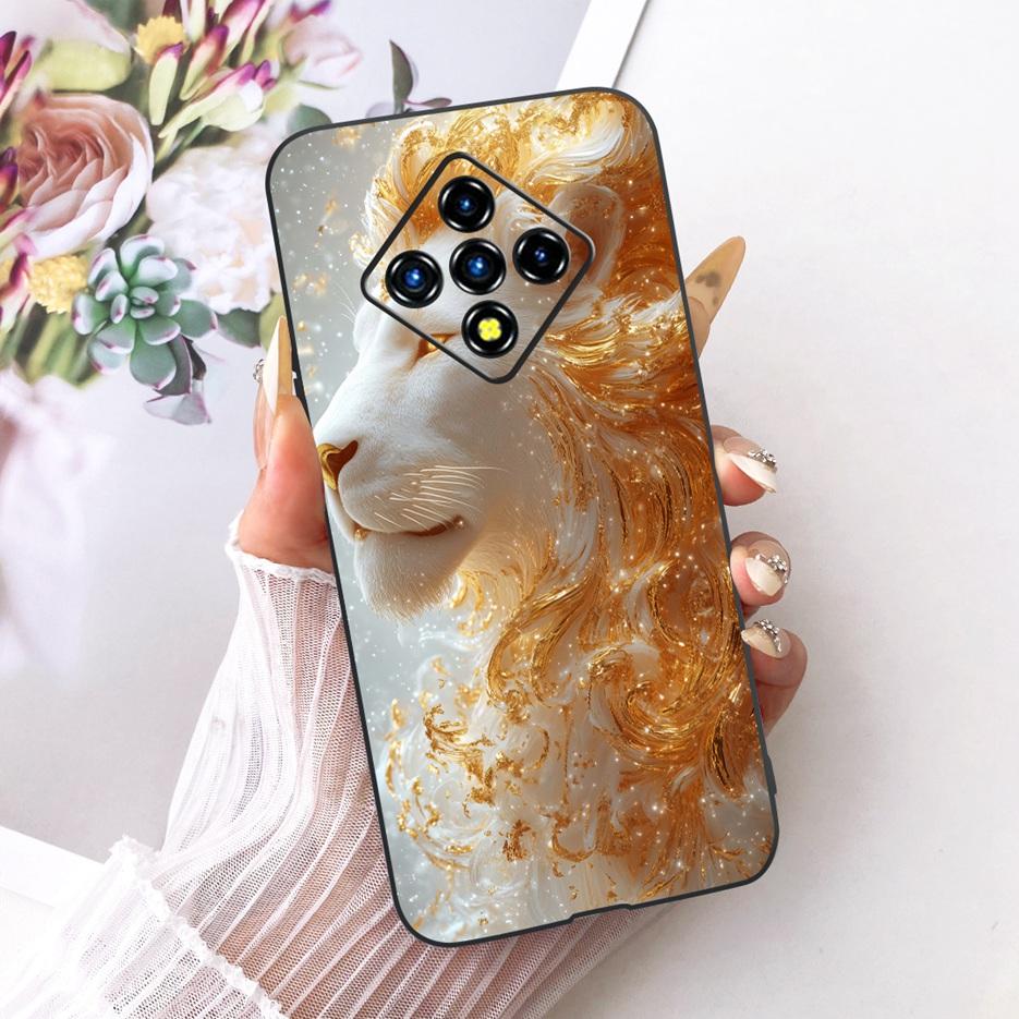 Чехол для Infinix Zero 8 X687 Стильные Цветы Бабочки Рисованный Чехол Мягкий Тонкий Чехол для Телефона Для Infinix Zero 8i Zero8 i X687B Сумки