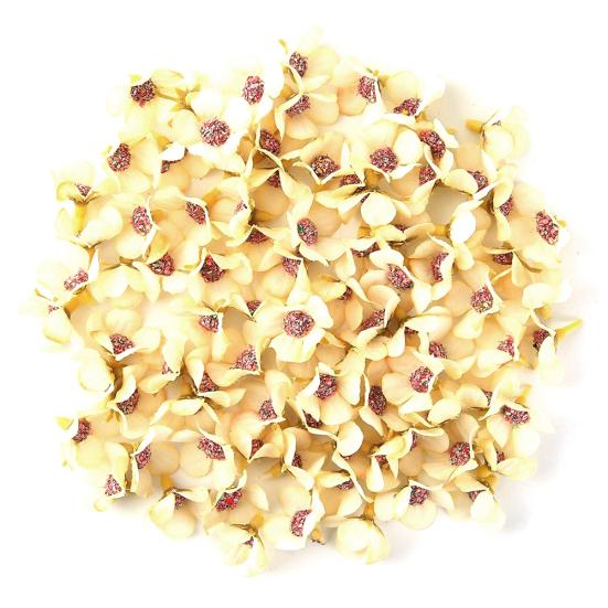 50шт многоцветный мини-моделирование цветочных головок маргариты DIY детали домашнего декора