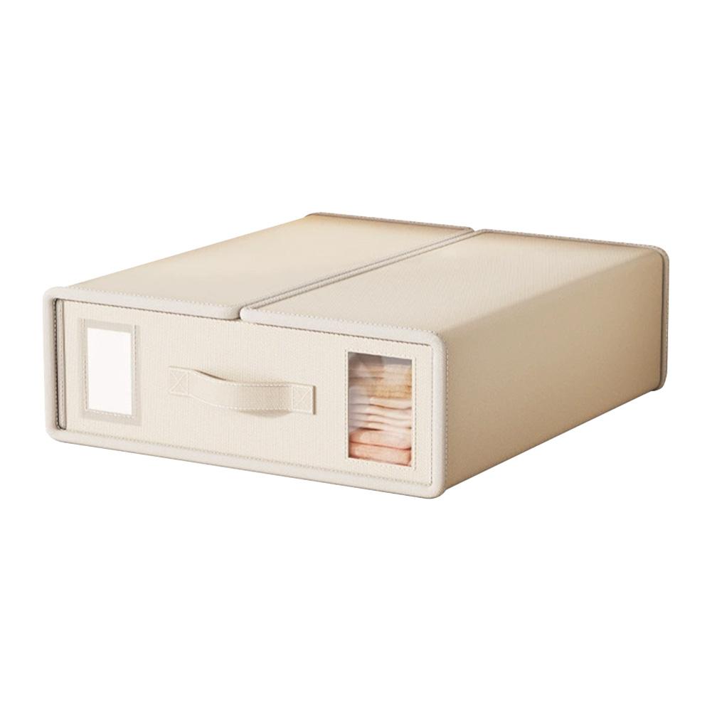 Нетканый одеяло стеганое одеяло коробка для хранения с крышкой бытовой органайзер для гардероба износостойкий органайзер для пододеяльника коробка для экономии места