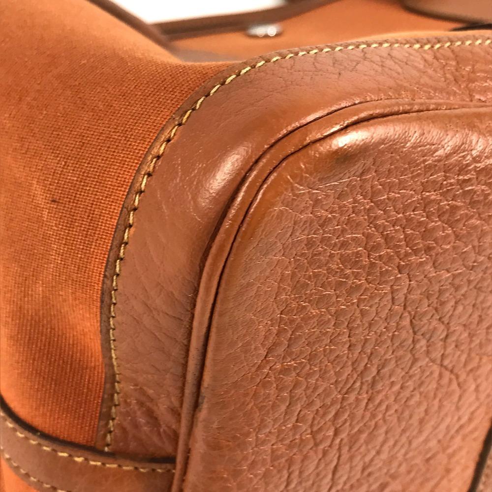 HERMES Garden Party 36 PM Hand Bag Shoulder Bag Tote Bag Negonda / Canvas Orange