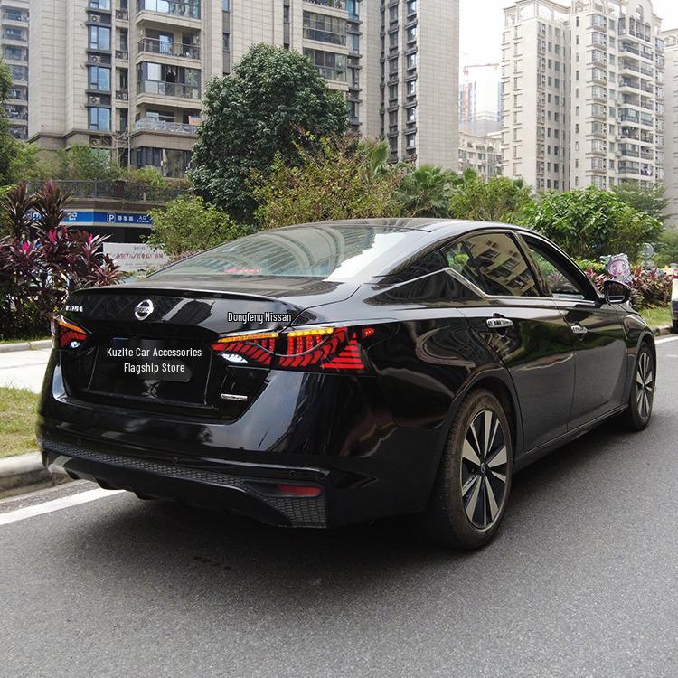 19-22 ALTIMA Teana LED Dragon Scale Tail Light: Daytime Running, Brake, Reverse, Fog