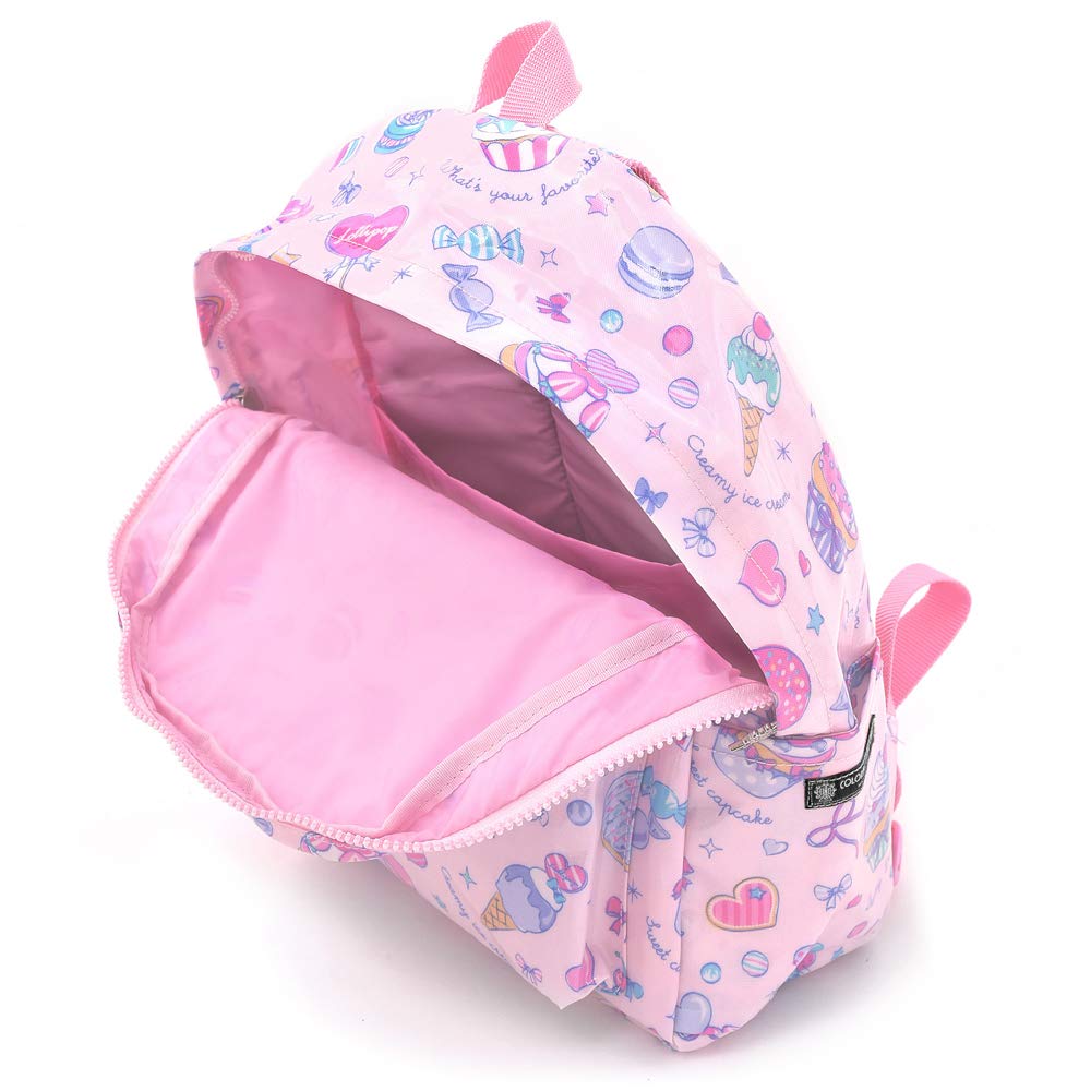 COLORFUL CANDY STYLE Rucksack for Elementary School Large Milky Sweets Candy a La Mode N0744900 Girls, Students, Children, Capacity, Excursion,