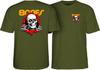 Футболка Bones Ripper Powell Peralta Brigade Зеленый Череп OG Скейтборд M L XL XXL