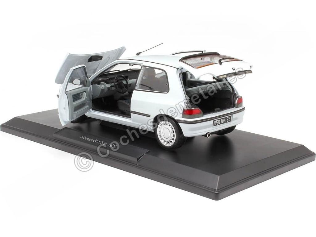 NOREV Renault Clio 16S 91 White Scale Model 185251 1/18