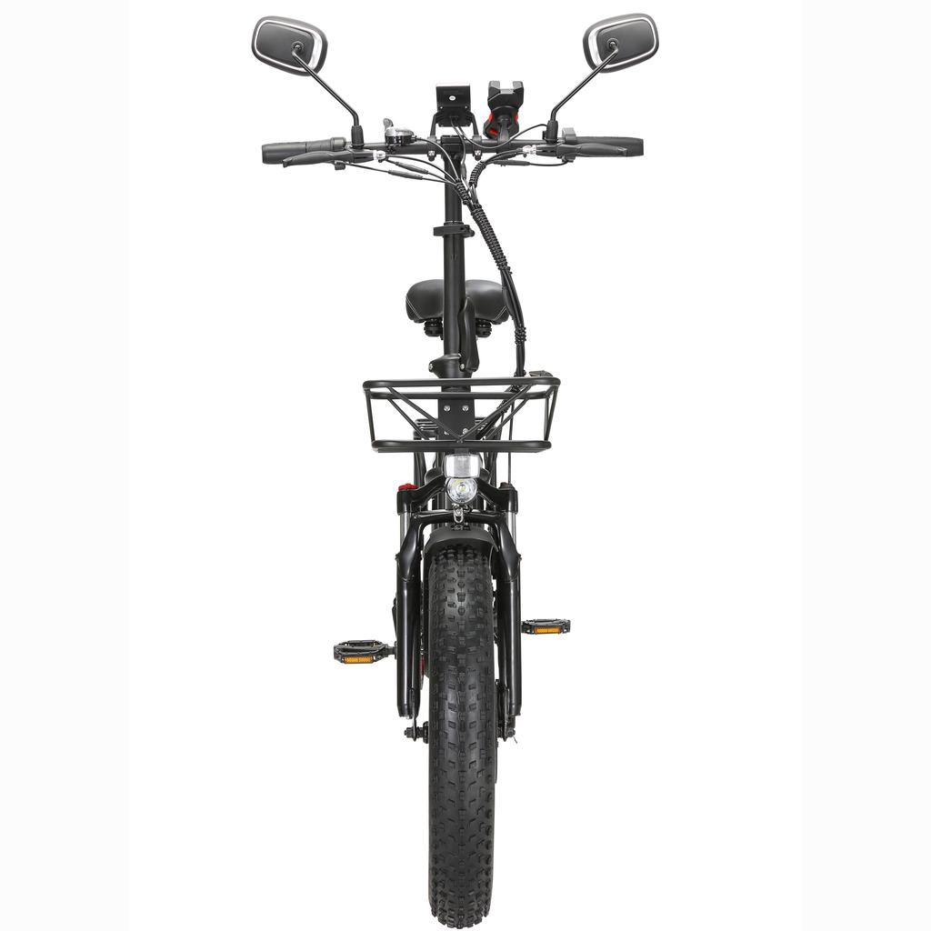 SINOHON B20 750 Вт Городской складной электровелосипед для поездок на работу с сиденьем для буксировки Аккумулятор 48 В 15 Ач Электровелосипед 20-дюймовые дорожные шины Взрослый городской удобный электровелосипед