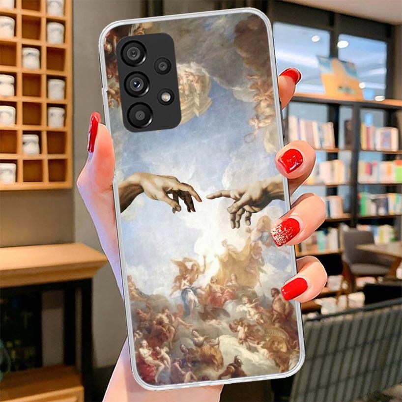 Renaissance Art Painting Phone Case For Samsung Galaxy A17 A37 A57 A16 A26 A36 A56 A15 A25 A35 A55 A14 A24 A34 A54 A13 A23 A33 A
