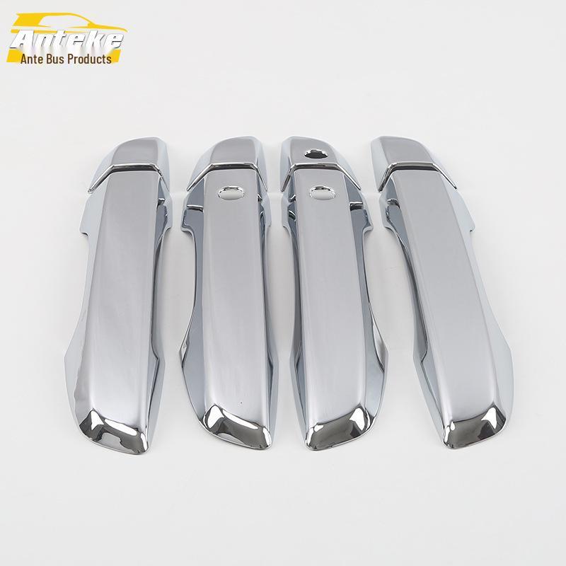 19 Lingpai Car Door Handle Decoration Strip: Armrest Buckle & Handshake Sticker