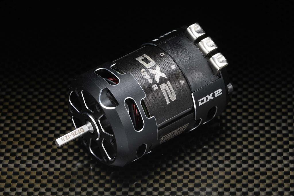 Yokomo DX2 Brushless Motor Drift Performance RC Brushless Motor Type-R 13.5T (Black) (12.3x7.25x24) - RPM-D2135RB