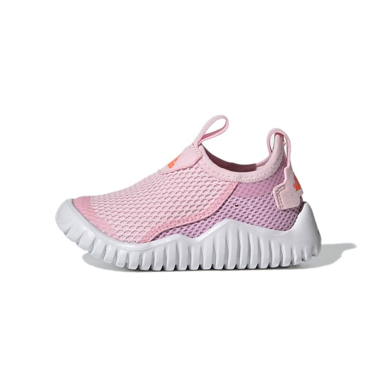 Adidas Rapidazen S Rdy Casual Comfortable Breathable Low-Top Walking Shoes Baby Shoes Pink FZ3946