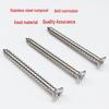304 Stainless Steel Phillips Flat Head Countersunk Self-Tapping Wood Screws M3/M4/M5
