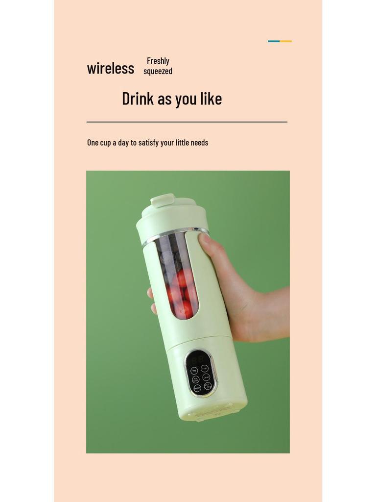 Портативная многофункциональная соковыжималка и измельчитель льда для дома