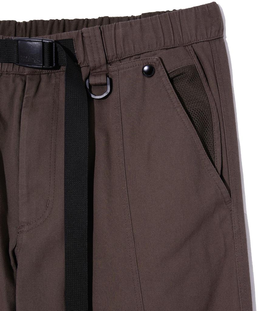 PHYSICAL DEPARTMENT Double Pocket Belt Pants Brown