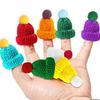 22pcs Adjustable Elastic Strap Mini Knitting Hats Knitting Accessories  Christmas Ornaments