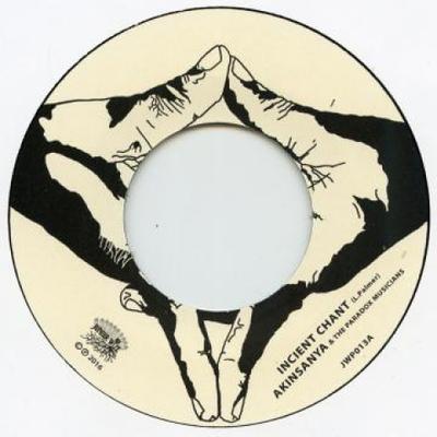 7-дюймовая пластинка AKINSANYA, PARADOX MUSICIANS - Incient Chant / Incient Dub JWP013 Junior Wize JPN 2016 Япония Регги, Ска и Даб