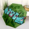 1pc Pokémon Automatic Open/Close Umbrella, Portable 3-Fold Compact Umbrella for Men & Women, Perfect Gift for Birthday121