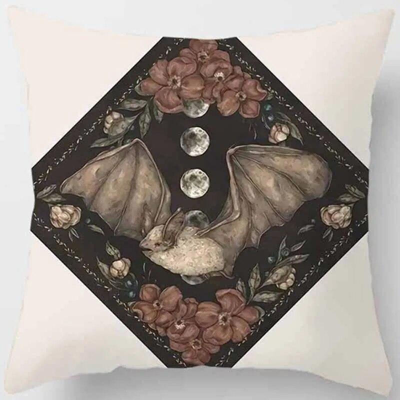 Серия мультфильмов о животных и растенияхЧехлы для дивановОфисная наволочкаУкрашение из цветов персикаРадуга НаволочкаУкрашения для дома