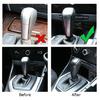 For BMW 3 Series E84 X1 E87 1 Series E90 E92 Carbon Fiber Shift Knob Cover Shell