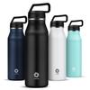 FJbottle 1.2 Liter Vacuum Insulated Stainless Steel Water Bottle, Keeps Hot or Cold, Direct Drinking, Simple, Stylish, Lightweight, Thermos Flask, Per