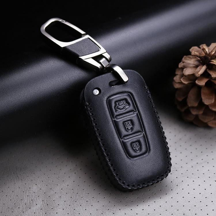 Набор чехлов для ключей автомобиля из натуральной кожи для Kia K3, Sportage, K4, Yipao, K5, K2, Kaisen KX3, KX5