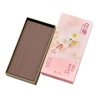 Ароматическая палочка Kataribe White Plum 100 г Nippon Kodo с низким уровнем дыма прибл.