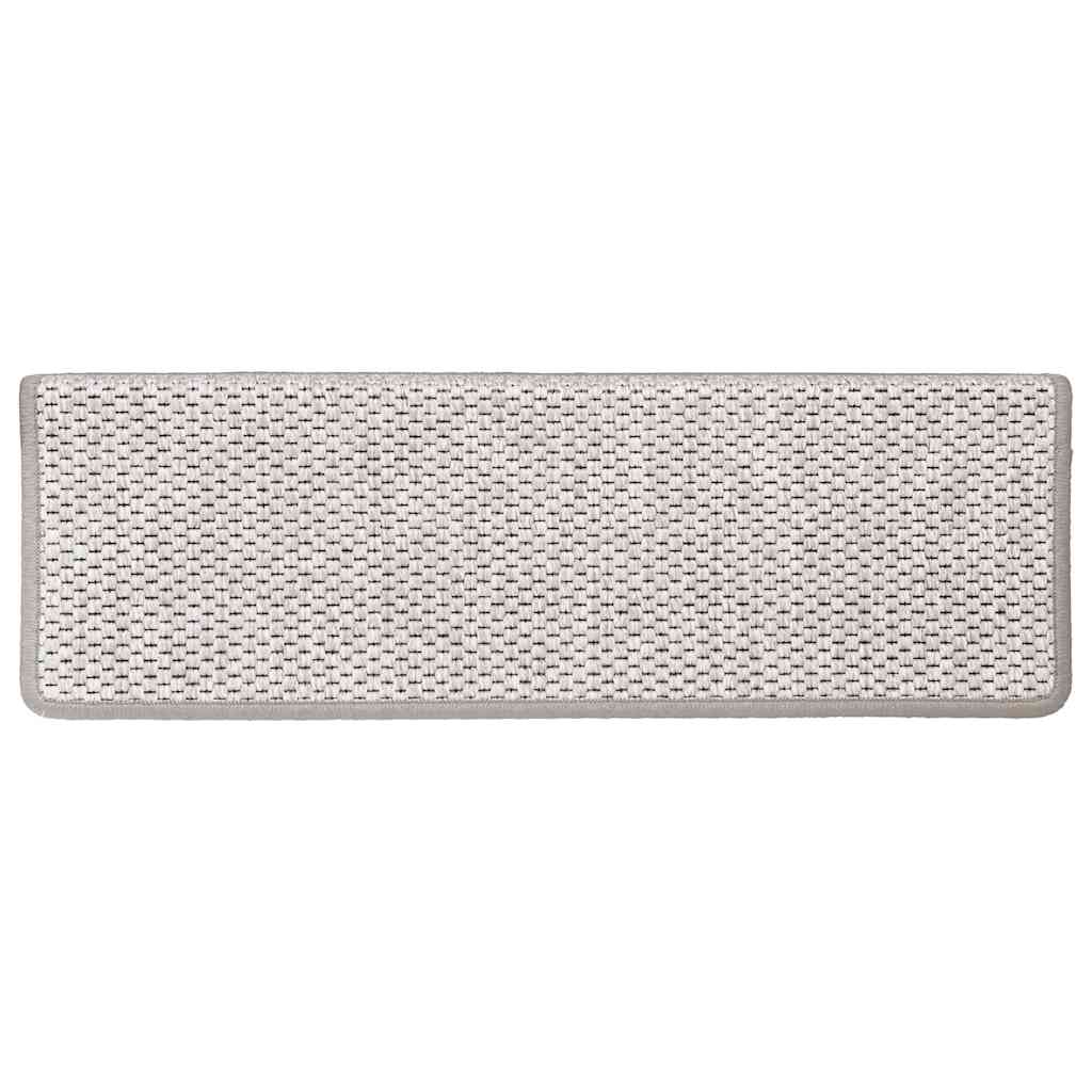 Maty Na Schody Samoprzylepne Sisal-Look 30 Szt. 65X21X4 Cm