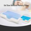 Gel Memory Foam Butterfly Pillow - Slow Rebound, Cool Touch Summer Sleeping Cushion