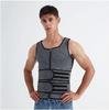 Men's European & American Neoprene Dual Waistband Body Shaper Vest