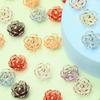 18.6mm 5Pcs Fashion Acrylic Beads Rosefor Accessories for Jewelry Making DIY Phone Chain Gift Handmade Material