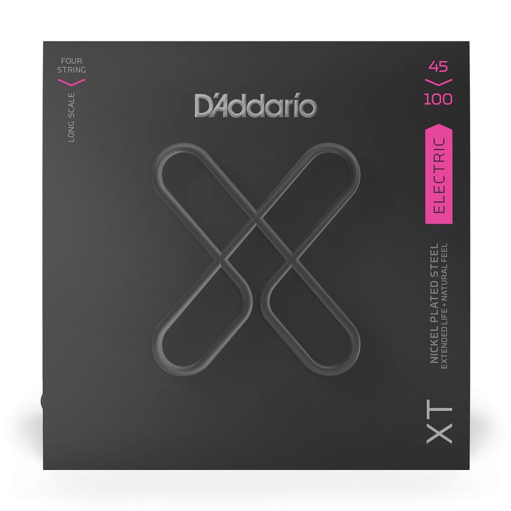 Басовая струна XT с покрытием, длинная мензура XTB45100 D'Addario .045-.100 []