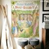 Peter Rabbit Pattern Home Decor Tapestry, Wall Hanging, Decorative RV Wall Cloth.SGT0917456