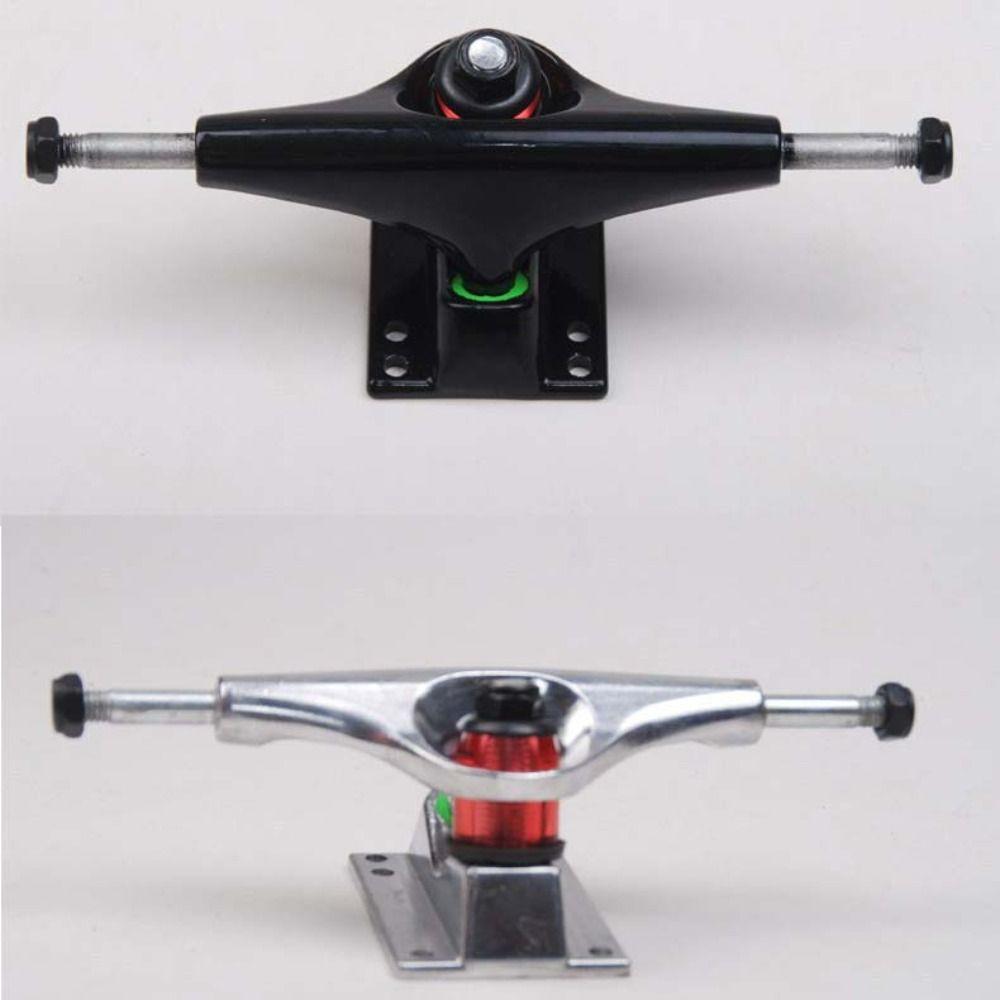 Impacts Resistance 5inch Skateboard Trucks Double Rocker Skateboard Bridge  Outdoor Sports