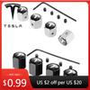 Car Sticker Tesla 4pcs Car Tire Valve Caps Air Rim Cover Tyre for Tesla Model 3 Y ModelS X ModelY Roadster P75D P85D P90D P100D