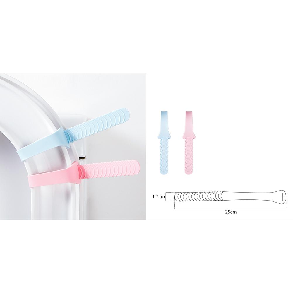Toilet Seat Anti Dirty Silicone Lifter Handle for Bathroom Supplies