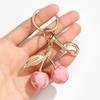1 Piece Exquisite Cherry Fruit Bag Charm Keychain For Women Backpack Purse Pendant Jewelry Accessories Gift Red Cherry Keyring