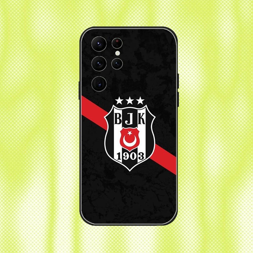 Модный Чехол для Телефона Besiktas BJK Для Samsung S 25,24,23,22,30,21,10,9,Ultra,Plus,Lite,FE,4,5G Черный Мягкий Чехол