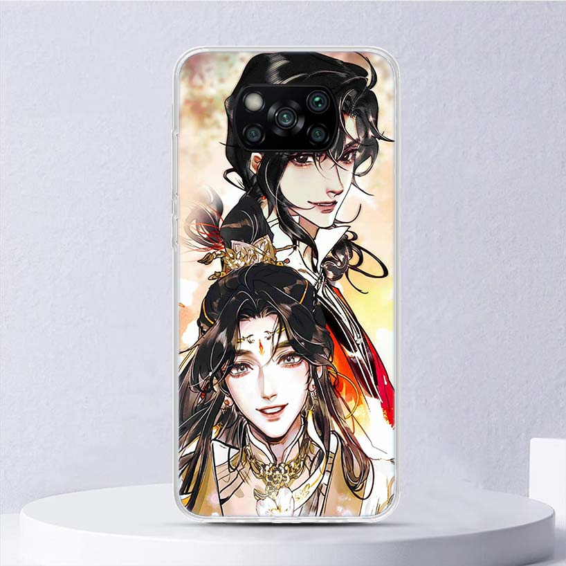 Heaven Official's Blessing Soft Case For Xiaomi Poco X7 X6 X5 X4 X3 Nfc F7 Ultra F6 F5 Pro Phone Cover F4 Gt F3 M5S M4 M3 M5 M6