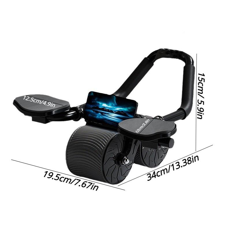 Ролики для пресса с поддержкой локтей, ролики для пресса, оборудование для основных упражнений, ролики для пресса с автоматическим отскоком