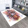 Halloween horror horror theme Stranger Things carpet home living room decoration table and chairs anti slip door mat outdoor picnic mat carpet A21