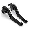Fit For Honda 400X 400X 2019 2020 Motorcycle Brake Levers Motorcycle Folding Retractable Brake Clutch Levers (Black)